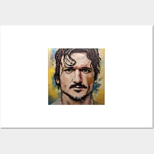 Portrait of Pedro Pascal Posters and Art